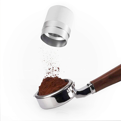 Баночка для молотого кофе для кофемолки VS3 54 мм, белая